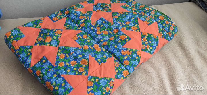 Лоскутное одеяло ручной работы