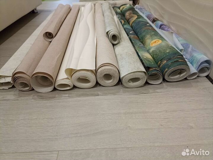 Обои остатки