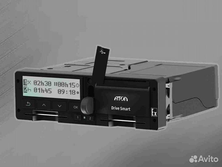 Тахограф Atol drive Smart новый с блоком нкм