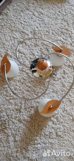 Люстра потолочная бу