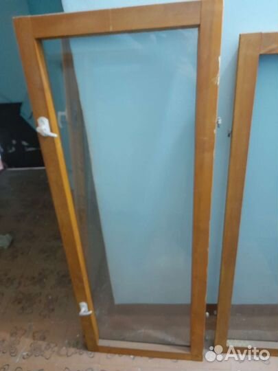 Оконный блок деревянный