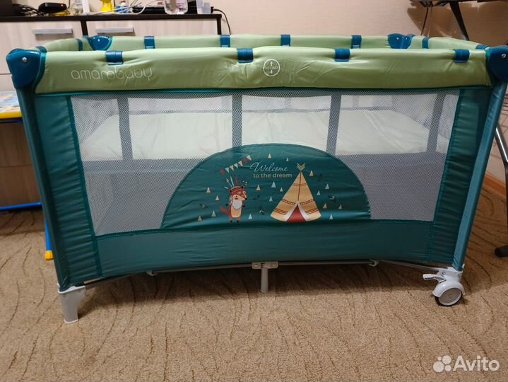 Манеж кровать