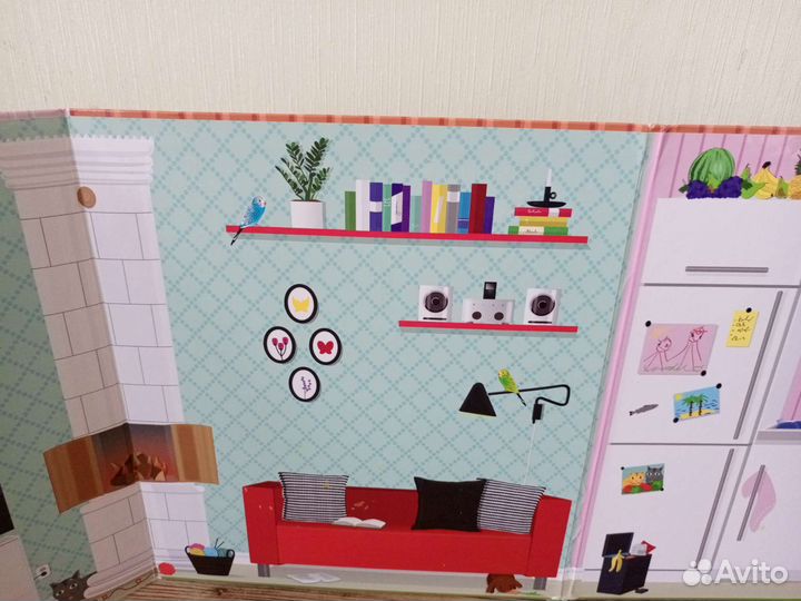 Картонный Игрушка Домик IKEA