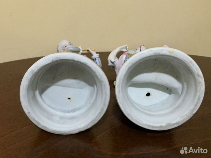 Парные статуэтки. Высота -24 см. Франция