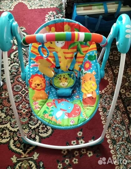 Детские электронные качели