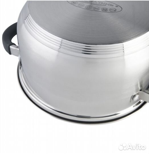 Кастрюля 3,9л нержавейка