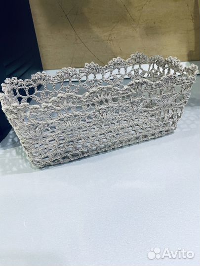 Корзина плетеная новая