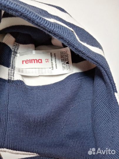Шапка из хлопка reima состояние новой