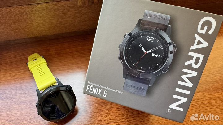 Garmin Fenix 5 Sapphire Edition