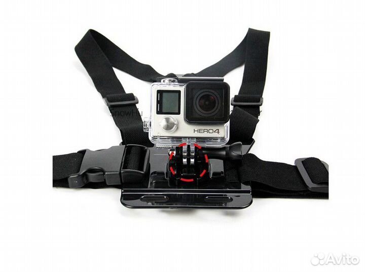 Крепление для GoPro застежка J-Hook, 360 градусов