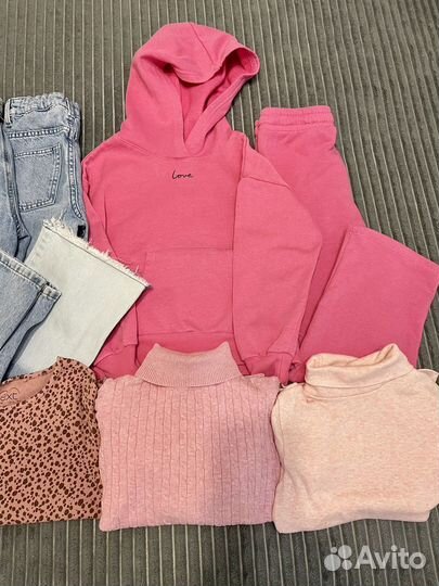 Бронь Вещи пакетом для девочки 122-128