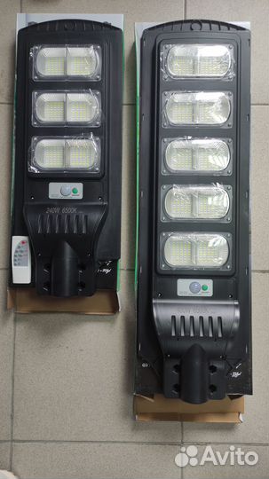 Уличный LED светильник на солнечных батареях