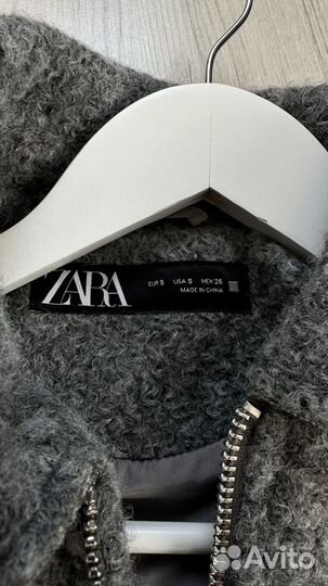 Бомбер zara