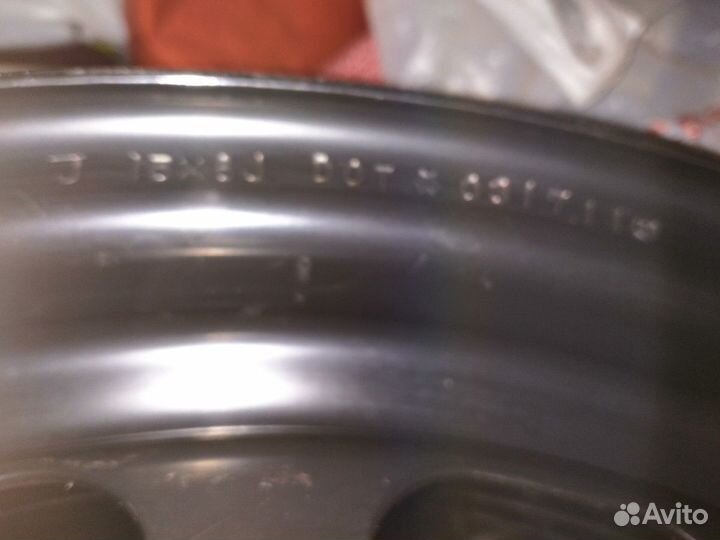 Диски штампованные с колпаками Мазда 3 всё новое