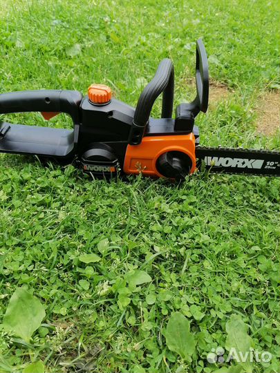 Бензопила аккумуляторная Works