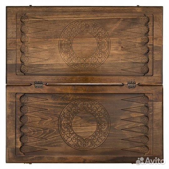 Нарды и шашки резные Плетение 62 х 64 см бук Армения 62576