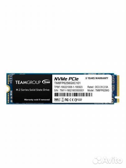 SSD m2 Team Group 256Gb