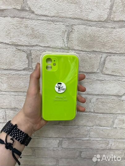 Silicone Case с защитой камеры iPhone 11
