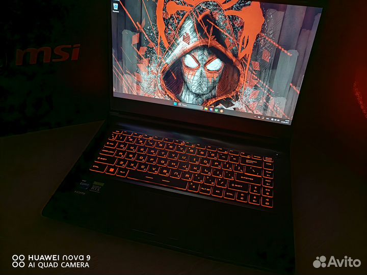 Игровой Зверь MSI Thin Core i7/RTX3050/SSD/144Ghz