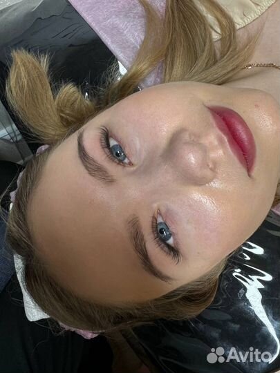 Наращивание ресниц на дому