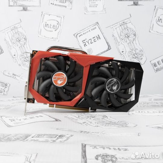 Видеокарта colorful GeForce GTX 1660 super 6G