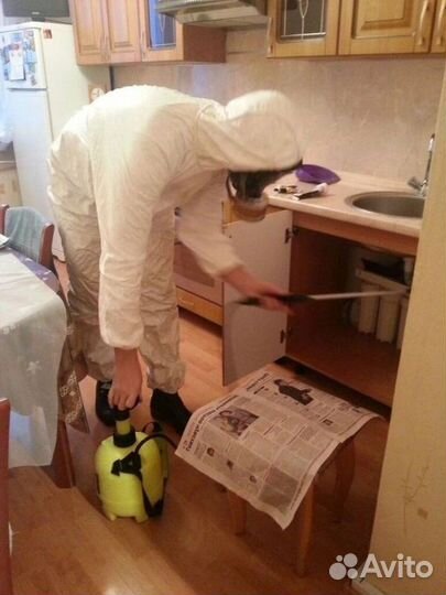 Средство для Дезинфекции Уничтожения тараканов клопов насекомых