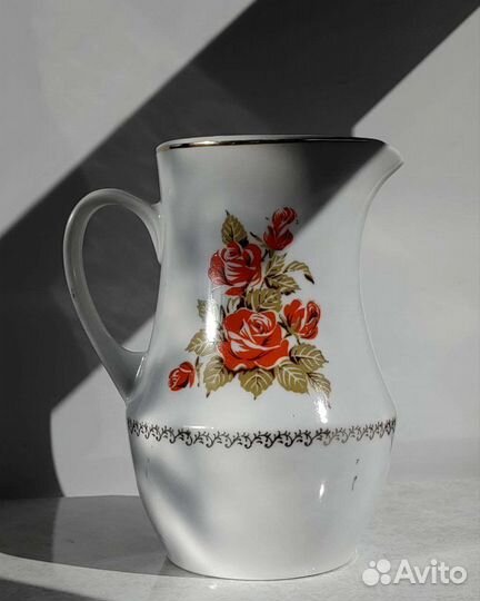Фарфоровый кувшин СССР