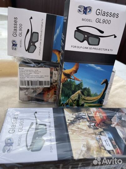 3D очки для телевизоров DLP link
