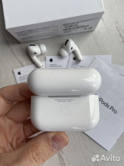 Airpods Pro с шумоподавлением