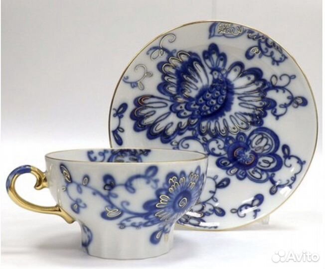 Сервиз лфз,»Поющий сад»,Шатровая.Оригинал 6/21