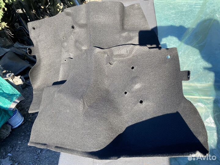 Ковролин багажника renault logan 2