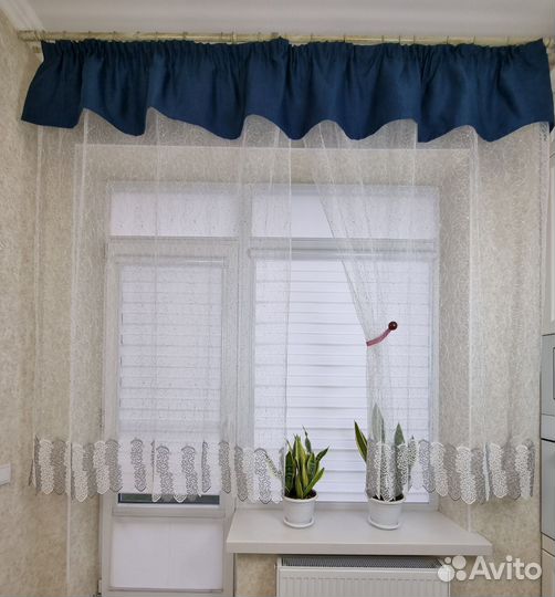 Шторы тюль для кухни