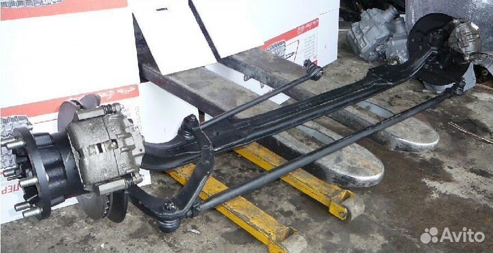 Передняя подвеска газель, мост передний газель