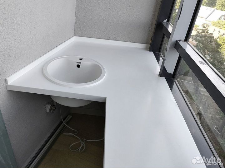 Подоконник столешница из иск. камня Tristone м2/р