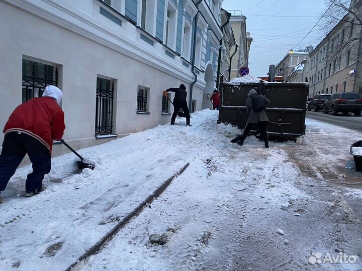 Очистка кровли от снега