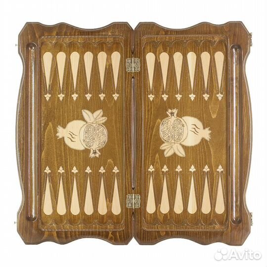 Нарды резные Гранат 60 х 60 см бук Армения 62896