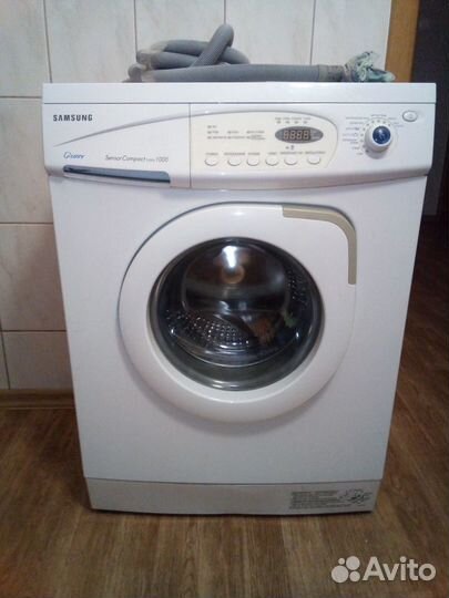 Стиральная машинка samsung s compact s1005j 1000