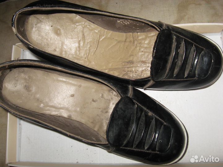 Женские туфли СССР 50-х, нач 60-х б\у