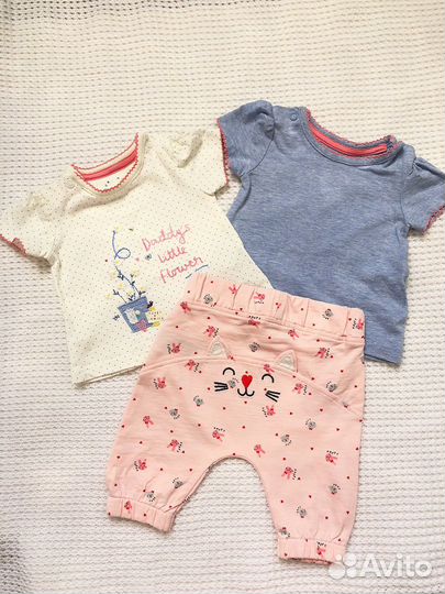 Пакет фирменных вещей на девочку (Mothercare)
