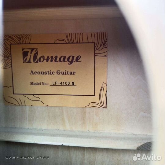 Акустическая гитара yamaha f310 бу