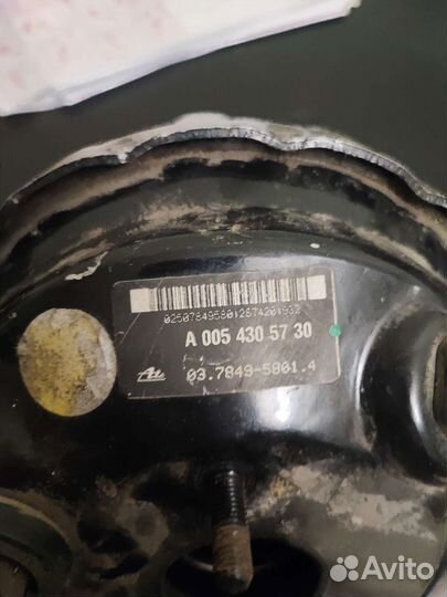 Усилитель тормозов вакуумный