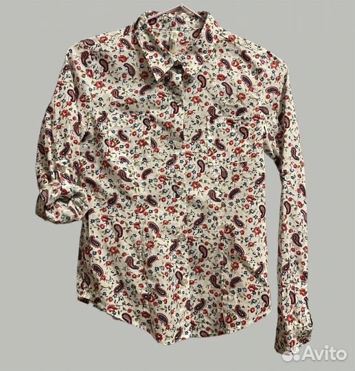 Рубашка хлопковая 10-11 лет