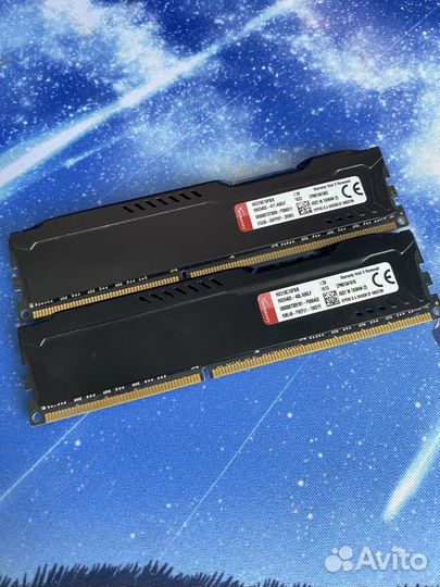 Оперативная память ddr3 16 gb 2*8 1866Mhz