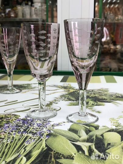 Komok рюмочки ликерные цветное стекло