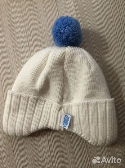 Шапочка осень-весна на 2-4 мес