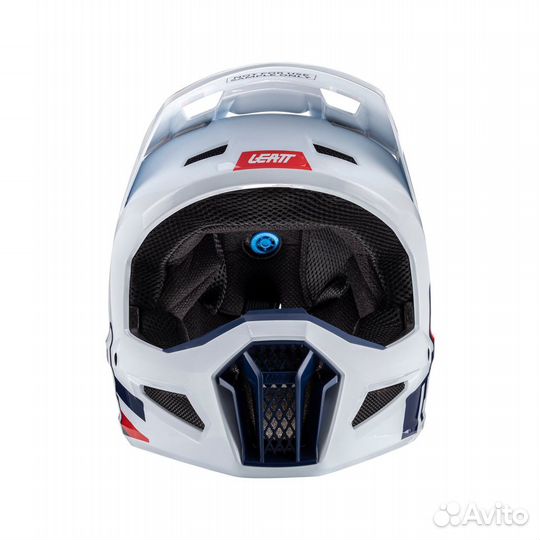 Kpoccoвый Moтoшлем Leatt Moto 3.5 Helmet Royal V24