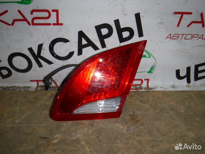 Фонарь правый внутренний Peugeot 408 (2012-2017)