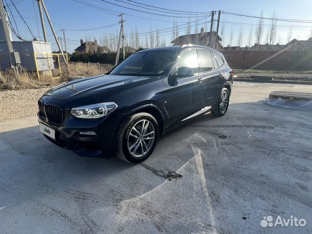 BMW X3 2.0 AT, 2018, 54 500 км