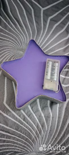 Светильник ночник на батарейках