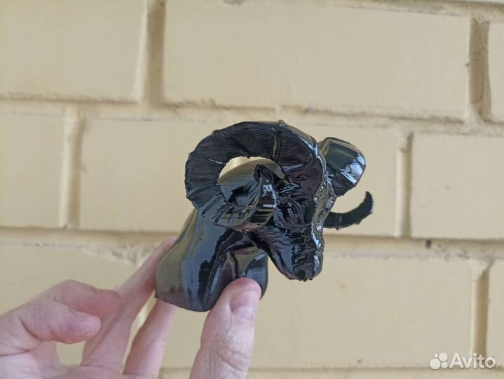 Баран RAM на капот авто (Эмблема Dodge)